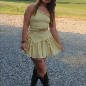Yellow Women's Dress